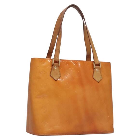 LOUIS VUITTON Monogram Vernis Houston Bag Marshmallow Pink M91302 - Picture 1 of 16